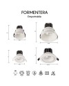 ***OFER/DES*** FORMENTERA * EMPOTRABLE LED COB 7W - 3000K